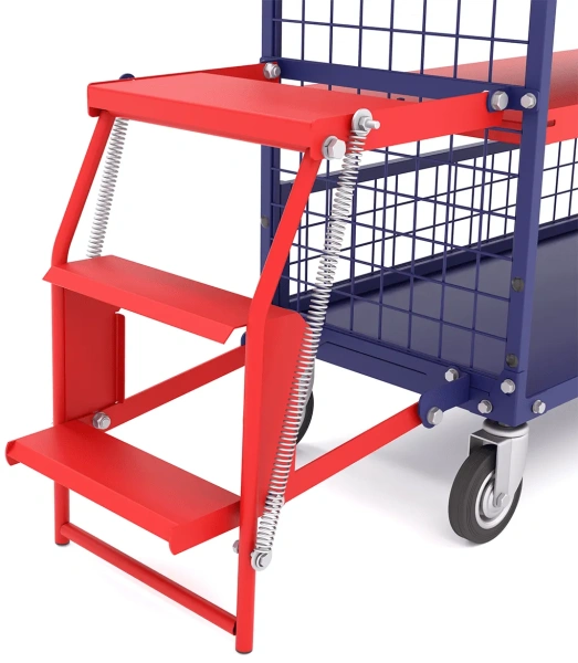 Тележка четырёхколёсная для комиссионирования ТДК 01